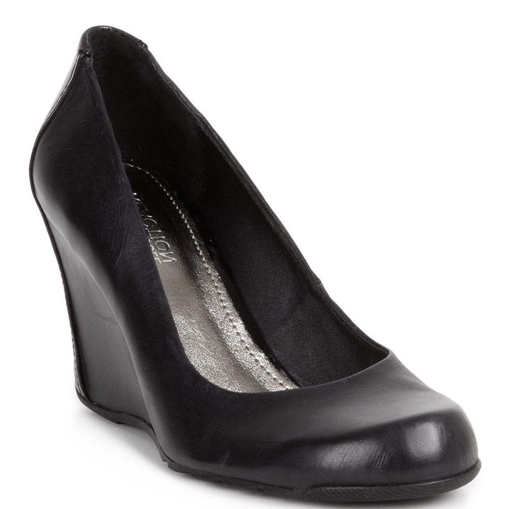 Kenneth Cole Reaction Did U Tell Wedges Size 7 Dark Navy